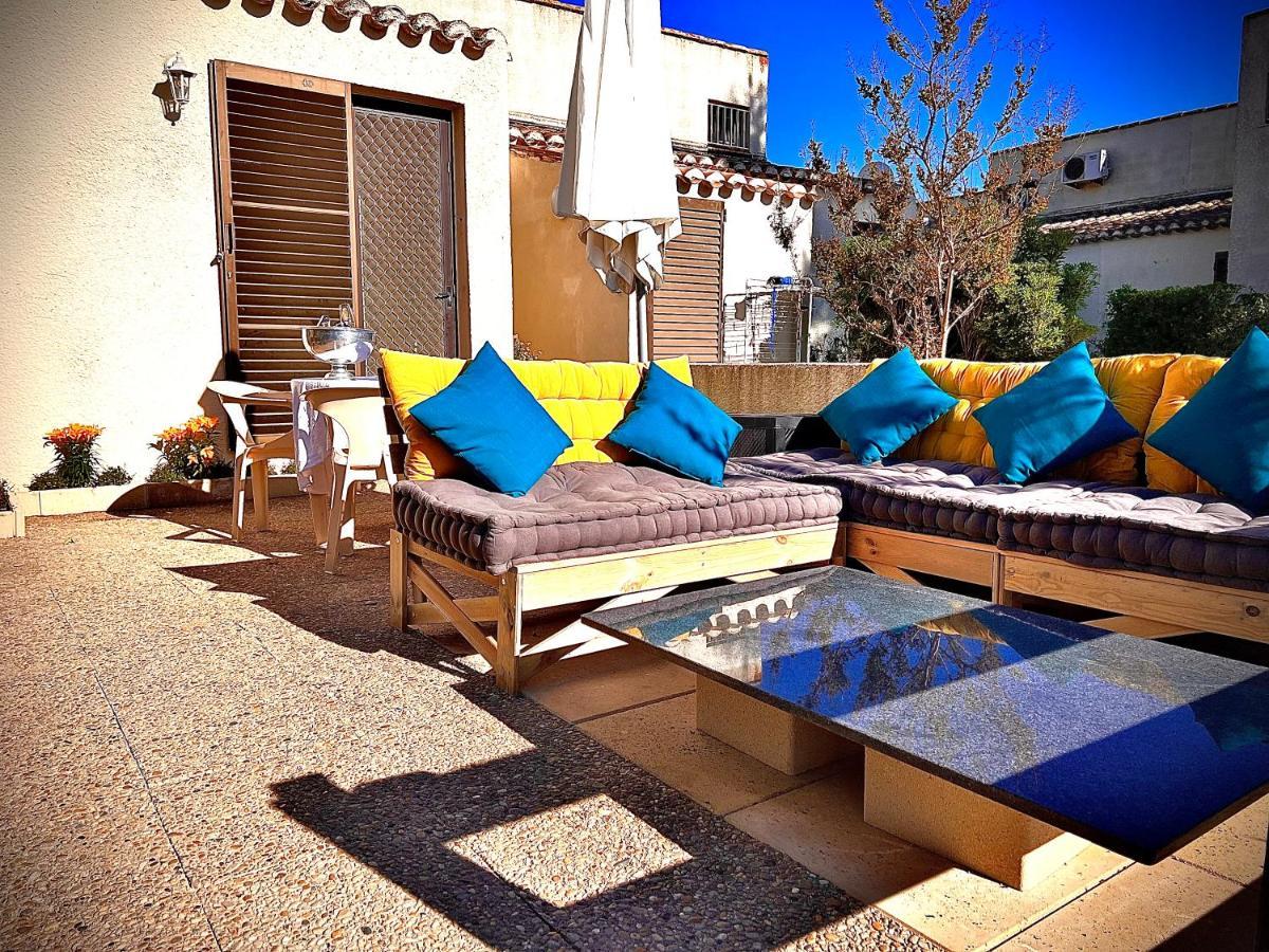 Cozy Studio Avec Terrasse Au Village Naturiste Cap Agde Exteriér fotografie
